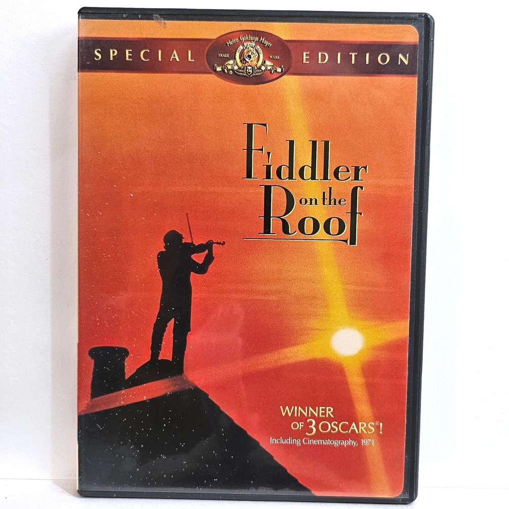Fiddler‎ on the Roof Special Edition DVD 1971 Musical Film Norman Jewison Topol